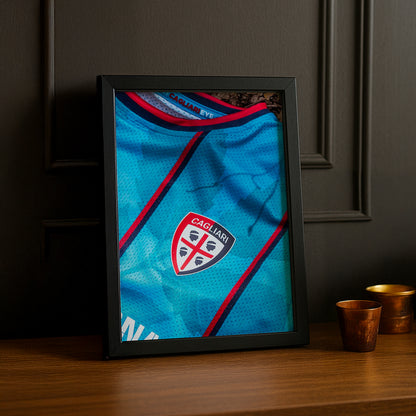Poster Maillot Football - Cagliari Kit 25-26