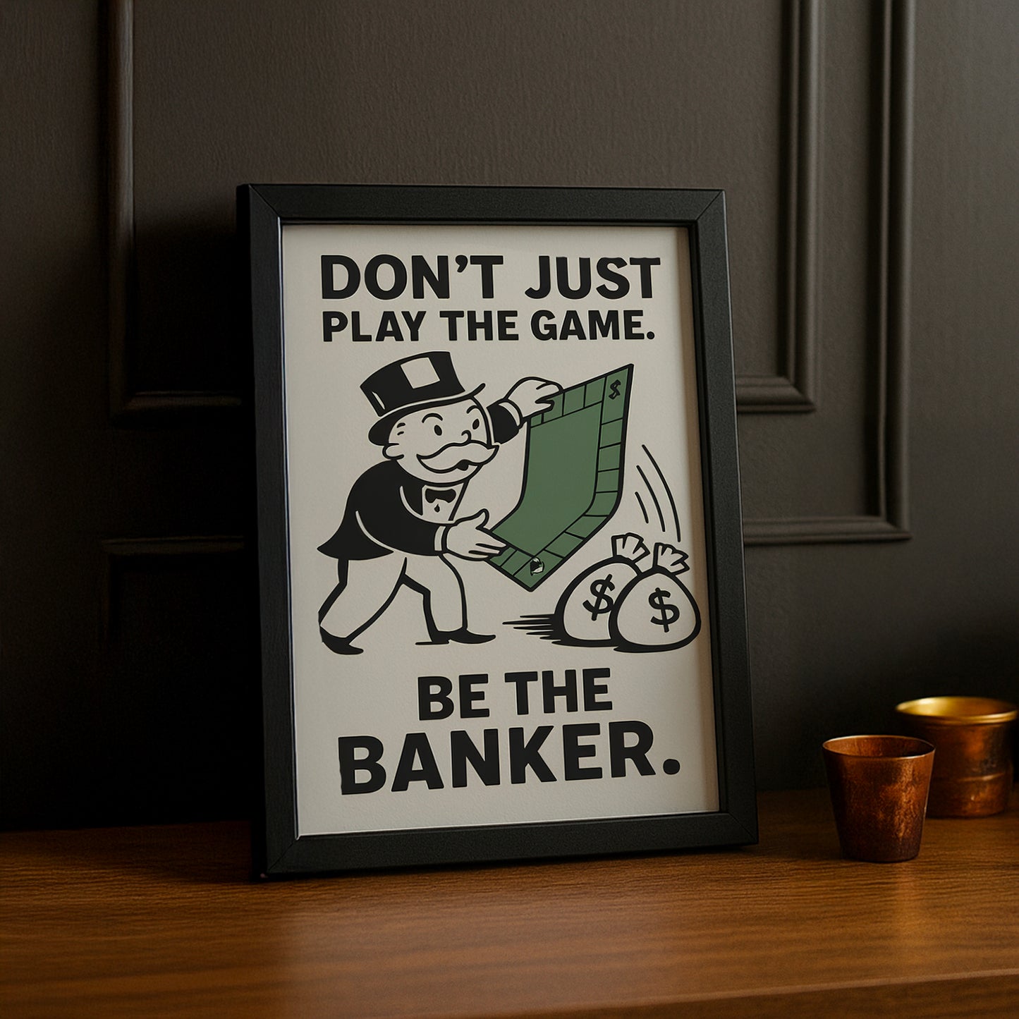 Cadre Photo Monopoly - Be The Banker