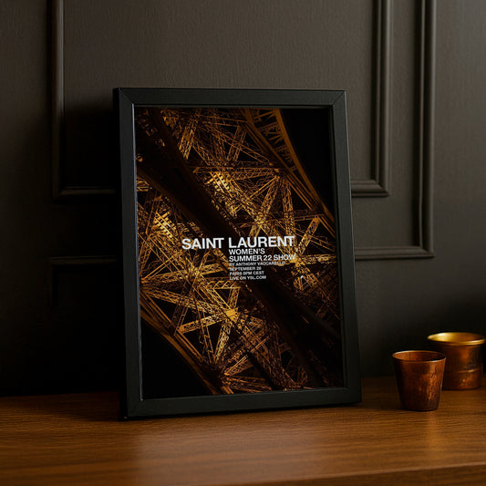 Cadre photo Yves Saint Laurent - Women's Summer 22 Show