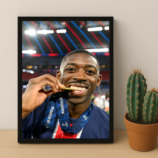 Cadre photo Paris Saint-Germain Ousmane Dembélé