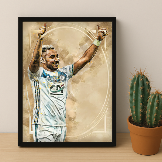 Olympique de Marseille Dimitri Payet - Poster