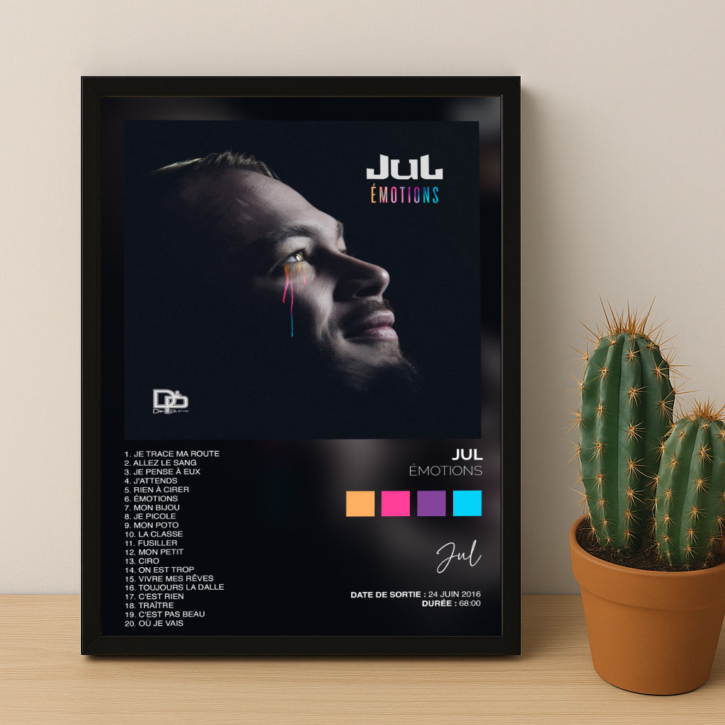 Poster Jul - Album Émotions