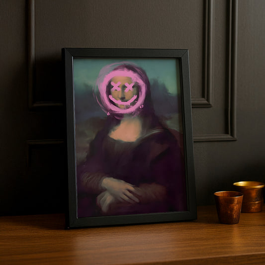 Cadre photo Mona Lisa Pop Art