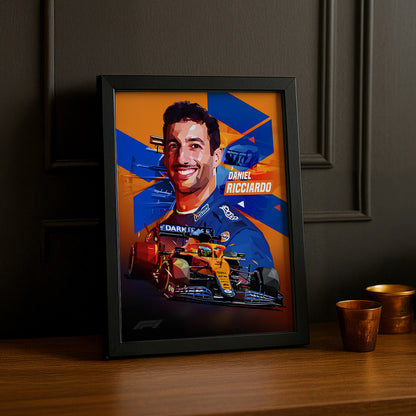Cadre photo Daniel Ricciardo Formule 1