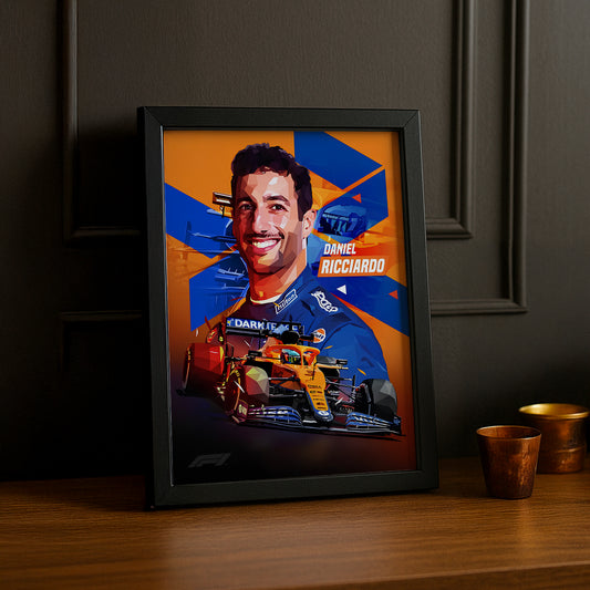 Cadre photo Daniel Ricciardo Formule 1