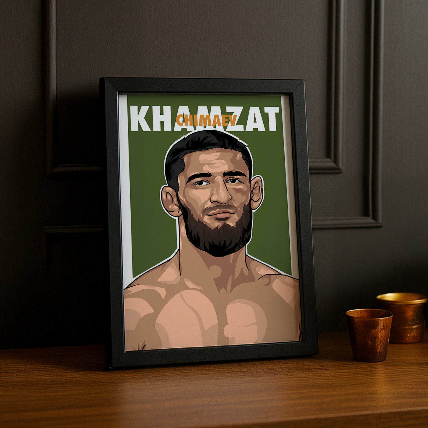 Poster UFC - Khamzat Chimaev Illustration