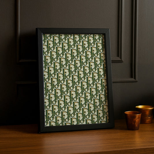 Cadre photo Christian Dior - Monogram vert
