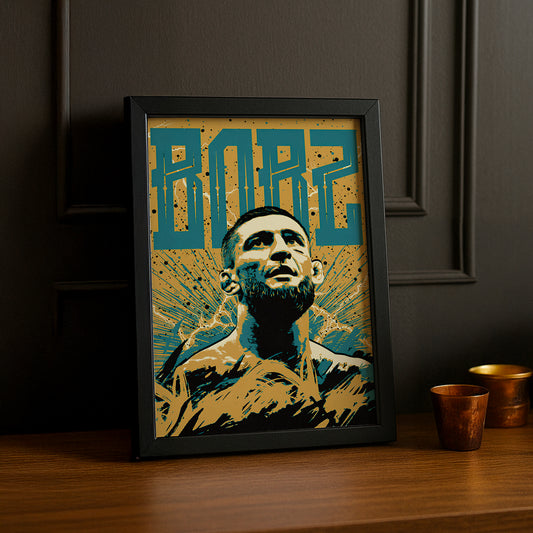 Poster UFC - Khamzat Chimaev Borz Illustration