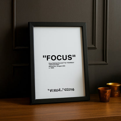 Cadre photo Off-White Focus