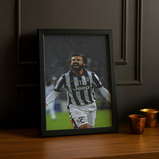 Poster encadrée Juventus - Pirlo