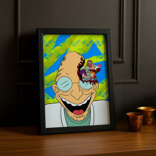 Cadre Photo Futurama - Professeur Hubert