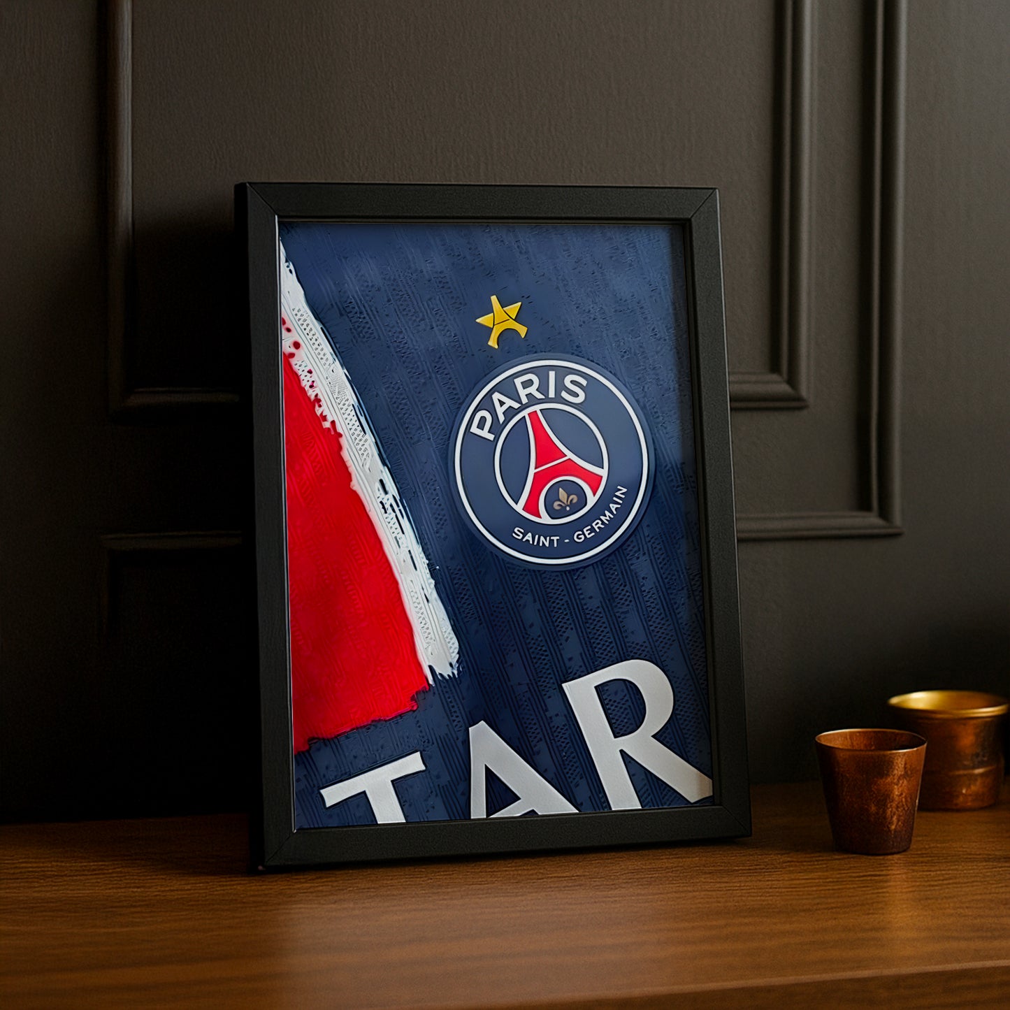 Cadre photo Paris Saint-Germain Étoile