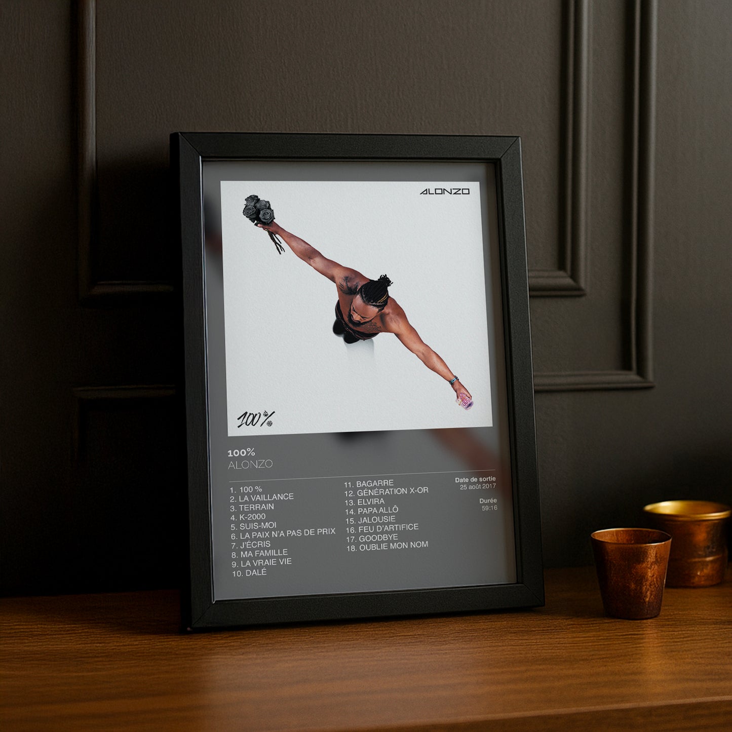 Cadre photo 100% Alonzo