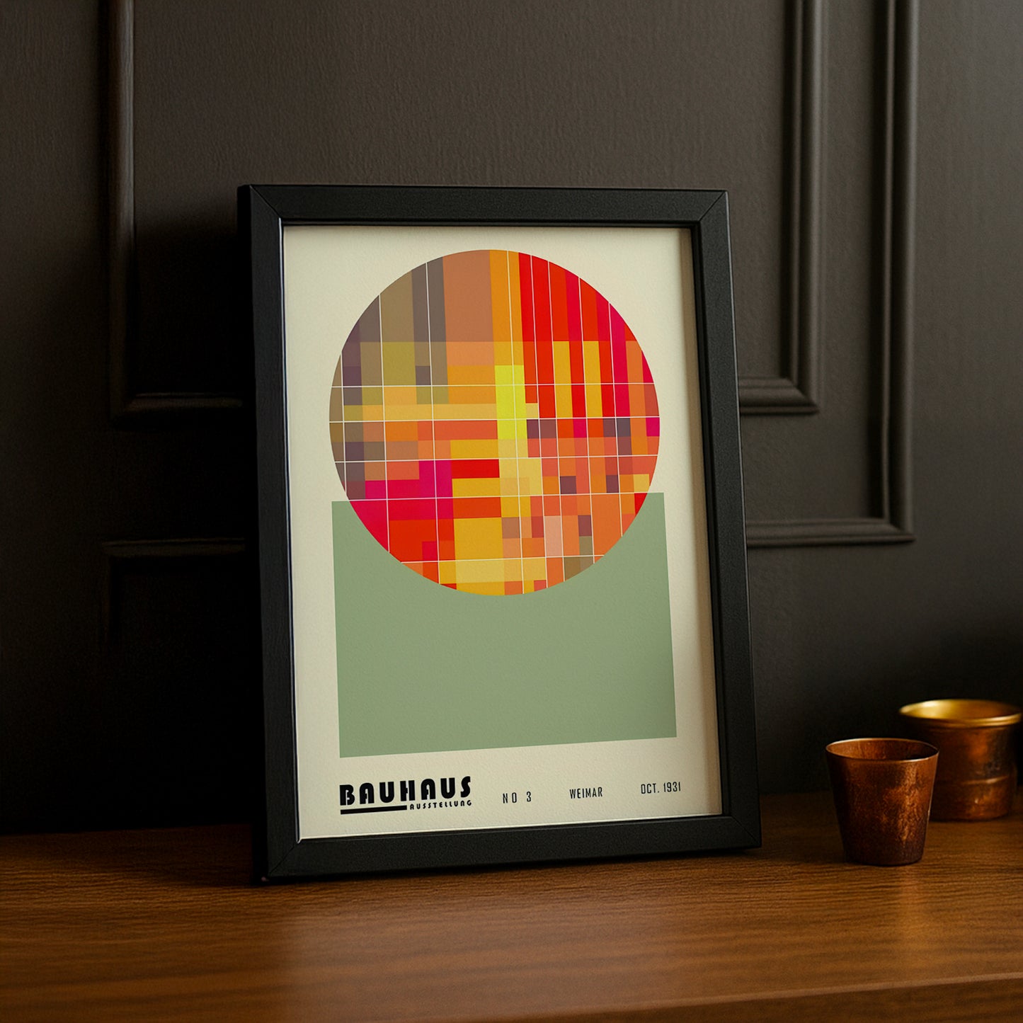 Cadre photo Bauhaus Oct 1921