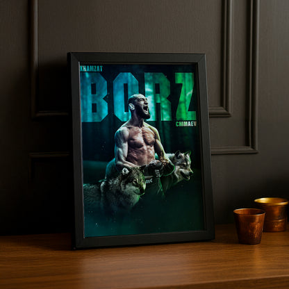 Cadre photo Khamzat Chimaev Borz UFC