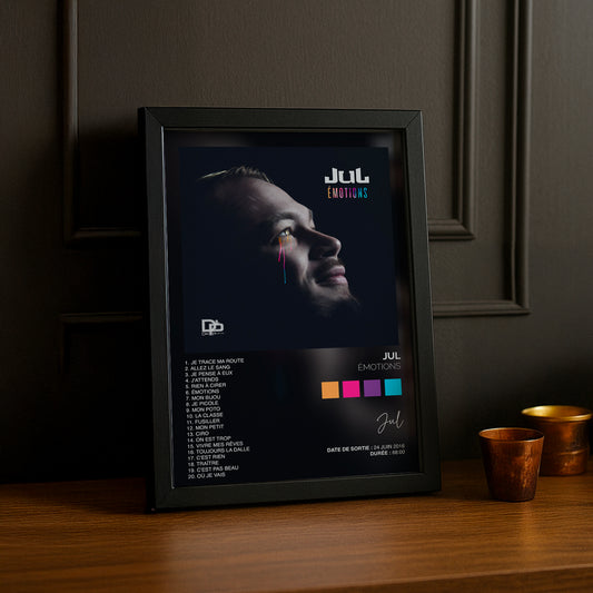 Poster Jul - Album Émotions