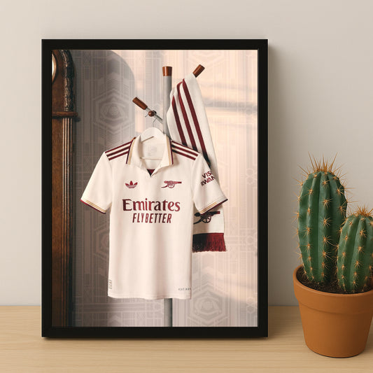 Cadre photo - Maillot Arsenal 25-26
