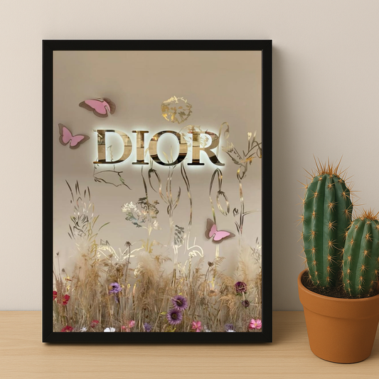 Cadre photo Dior Logo