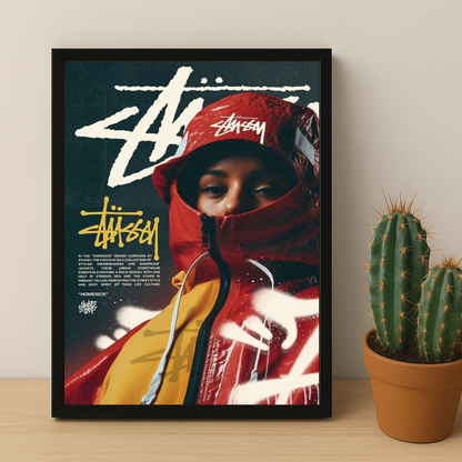 Stüssy Magasine - Poster