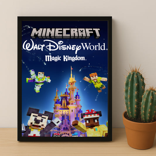 Cadre photo Minecraft - Walt Disney