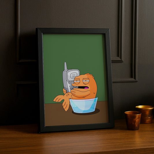 Cadre Photo American Dad - Klaus Téléphone