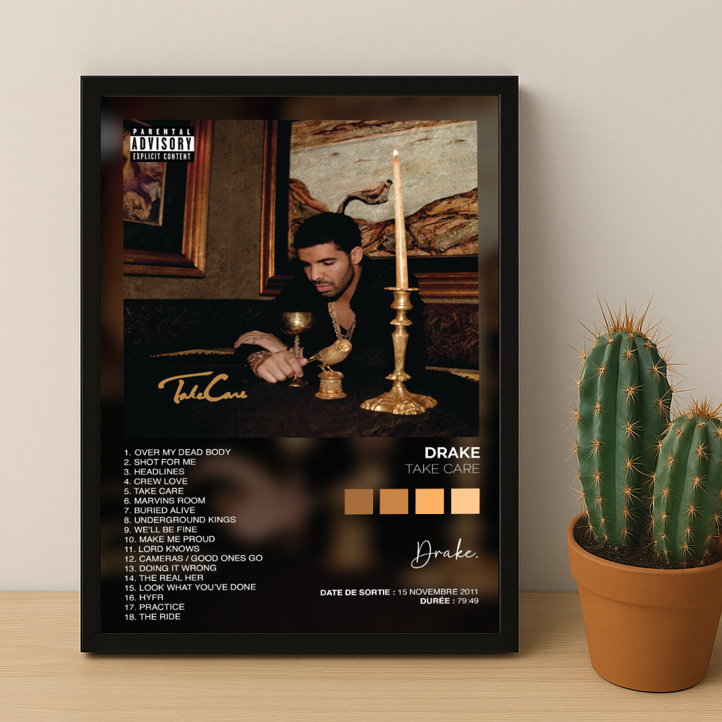 Poster Drake - Album Take Care