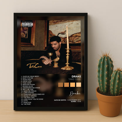 Poster Drake - Album Take Care