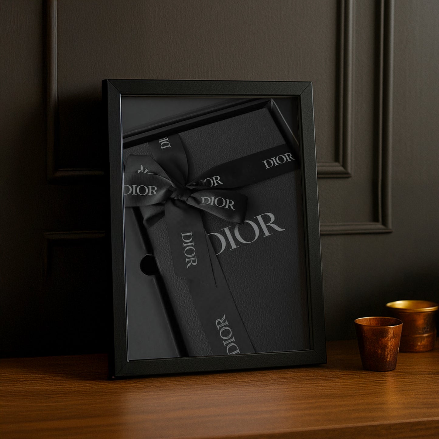Cadre photo Dior - Boite noir