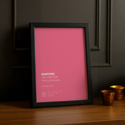 Cadre Photo Pantone - Pink Lemonade