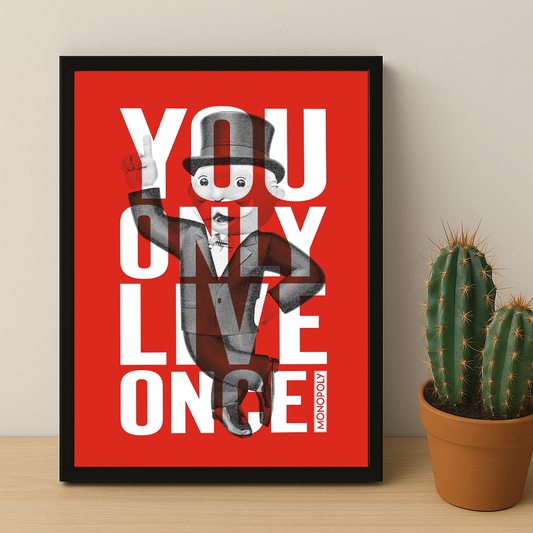 Monopoly You Only Live Once - Poster