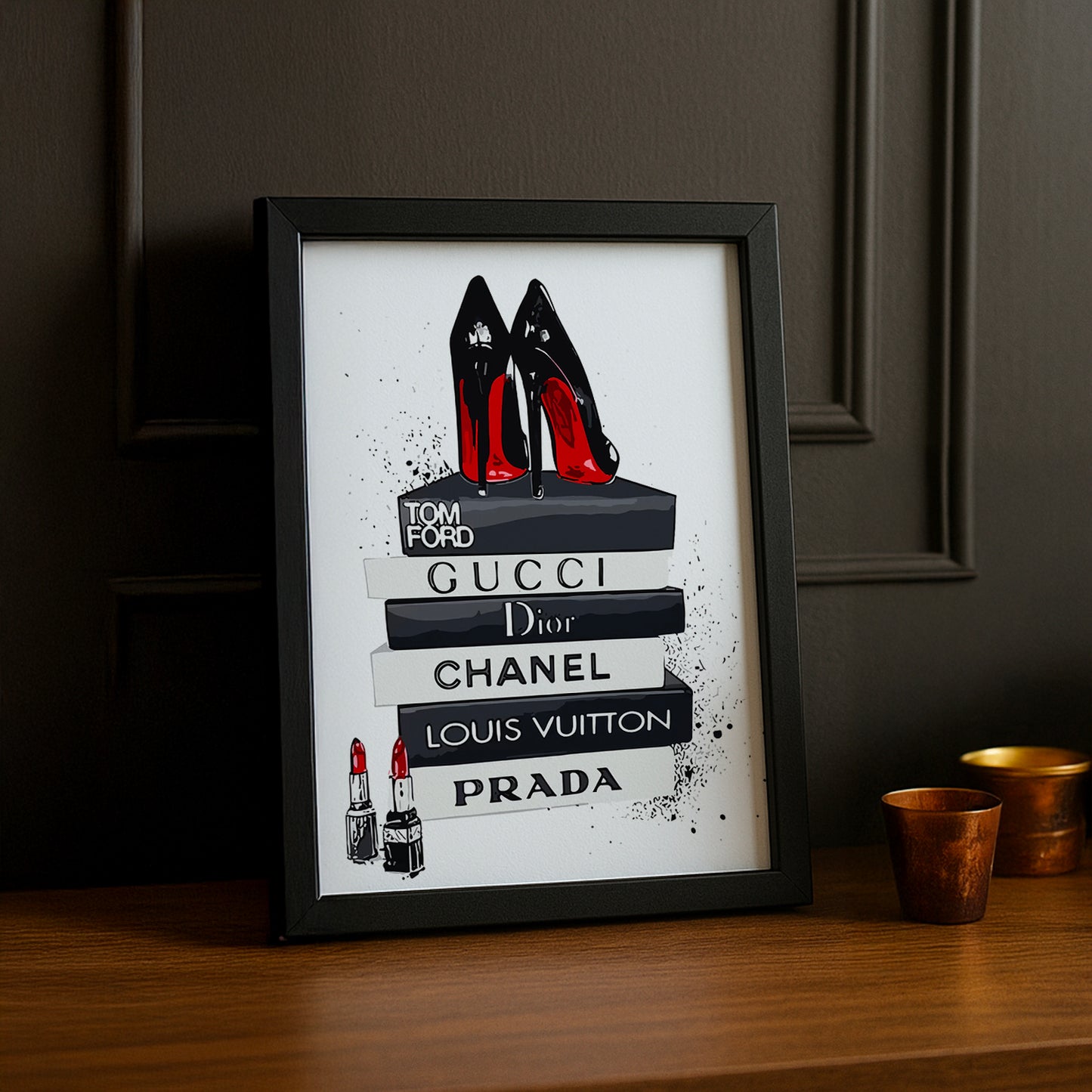 Cadre photo Mode - Talons