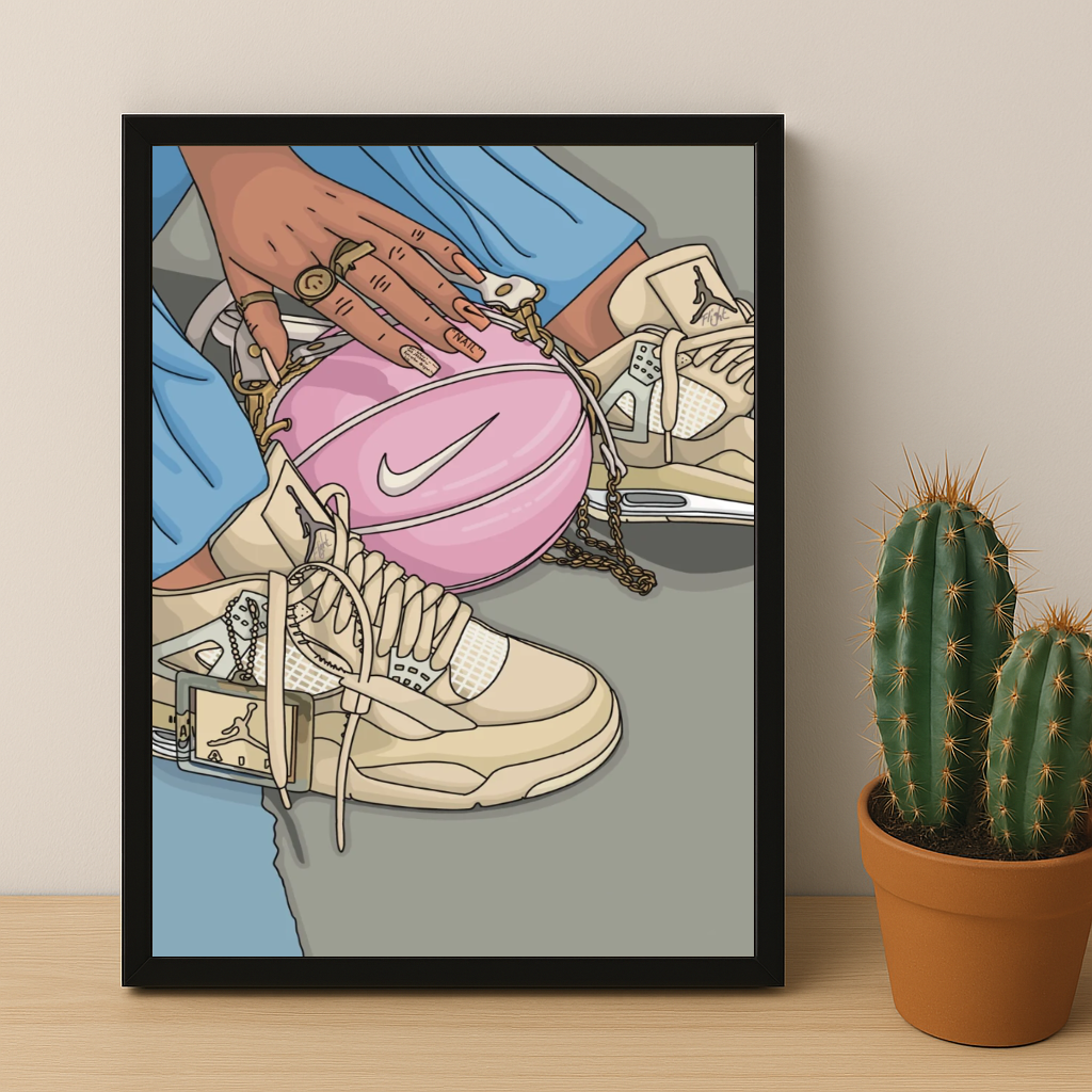 Poster Nike Jordan Basketball