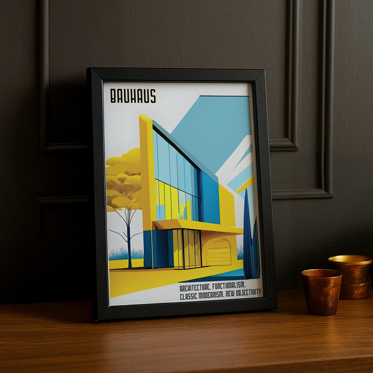 Cadre photo Bauhaus Architecture