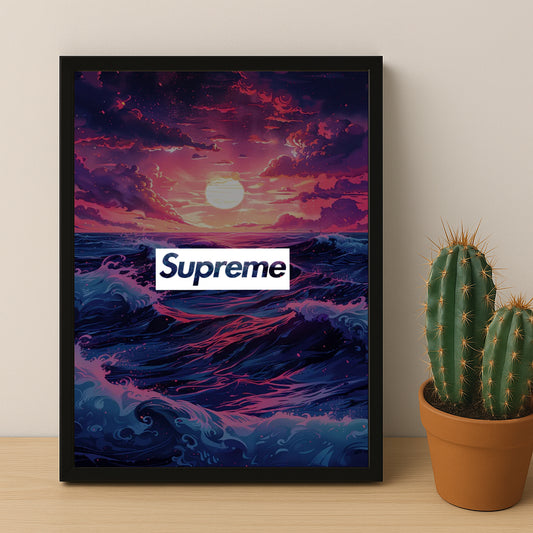 Cadre photo Supreme - Couché du soleil