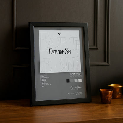 Cadre Photo K-Pop - Seventeen Face The Sun