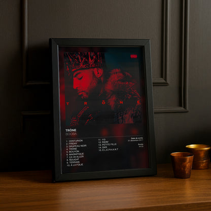 Cadre photo Trône Booba
