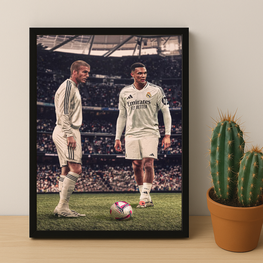 Cadre Photo Trent Alexander-Arnold Real Madrid – Affiche HD Encadrée Papier Premium