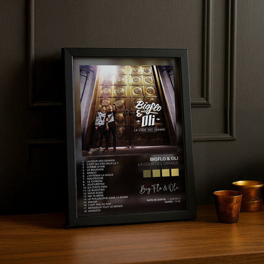 Cadre Photo BigFlo & Oli - La cour des grands