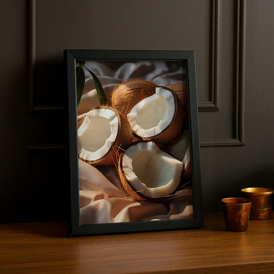 Poster Naturel - Noix de coco