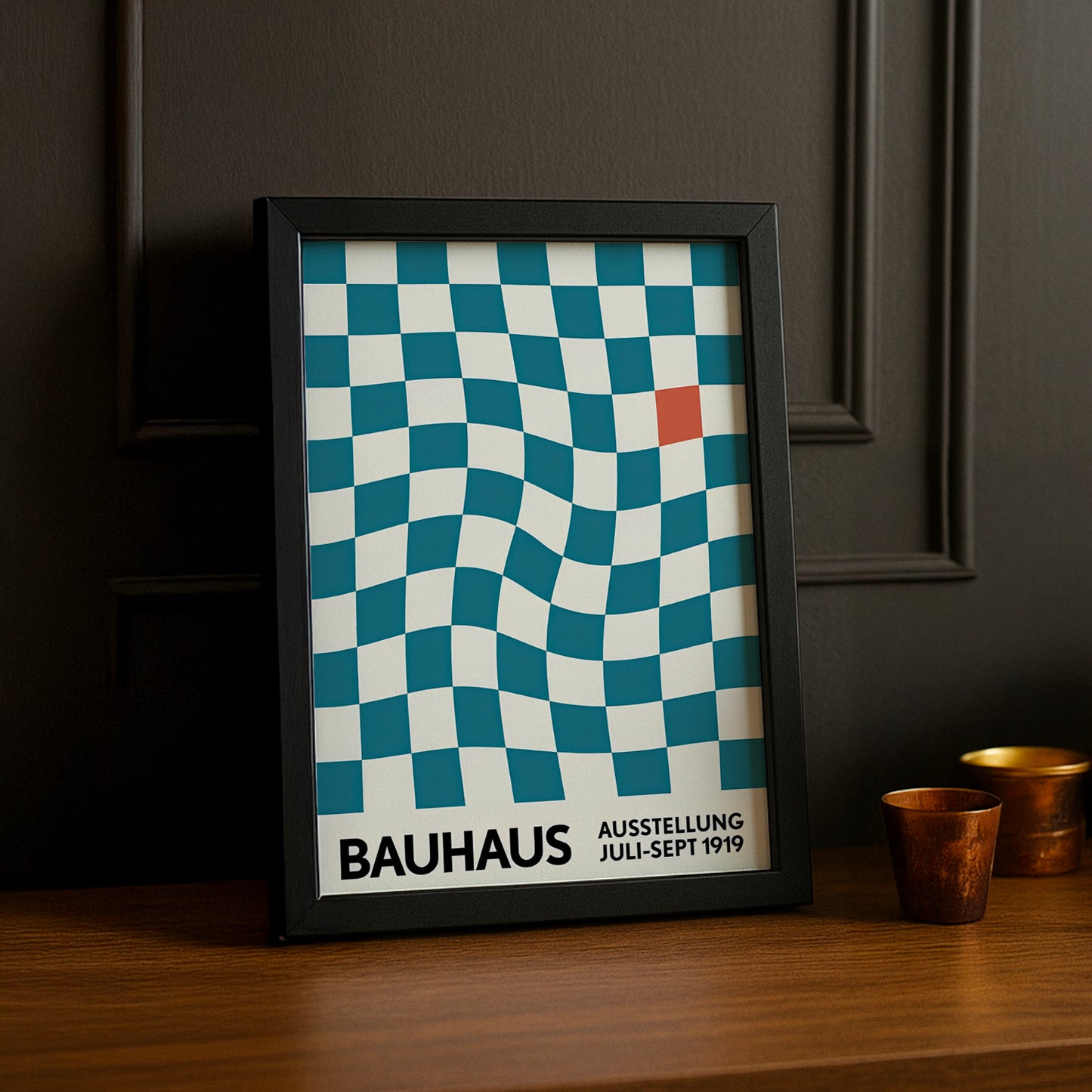 Cadre photo Bauhaus Ausstellung 1919