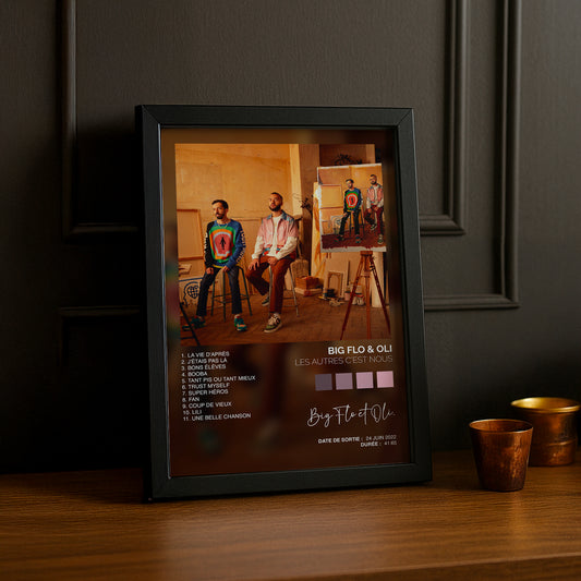 Cadre photo Album - Les autres c'est nous de BigFlo et Oli