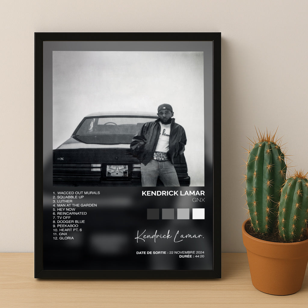 Poster Kendrick Lamar - Album GNX