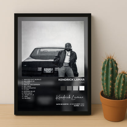Poster Kendrick Lamar - Album GNX