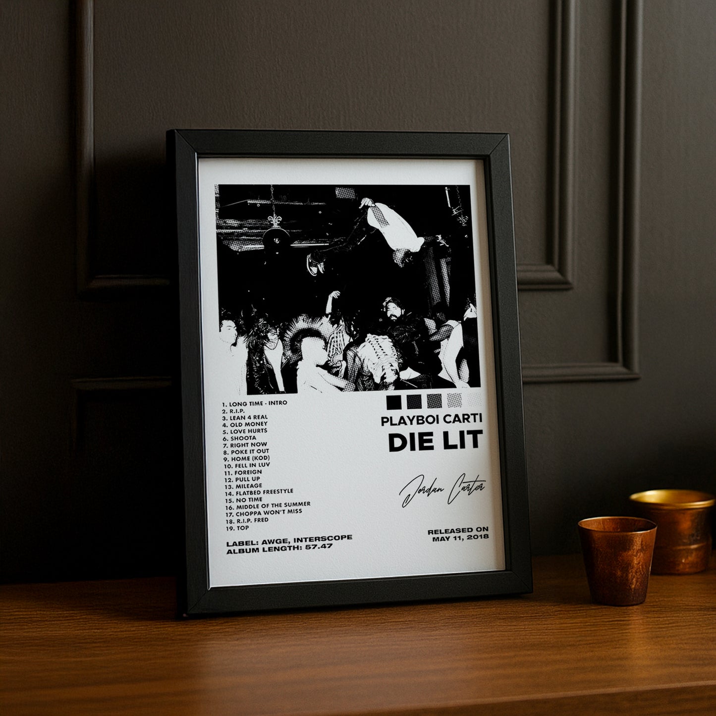 Cadre photo Carti Die Lit