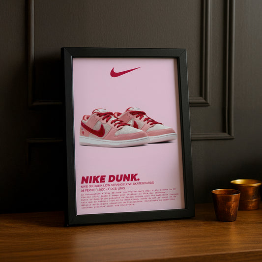 Cadre photo Nike SB Dunk Low Strangelove Skateboards