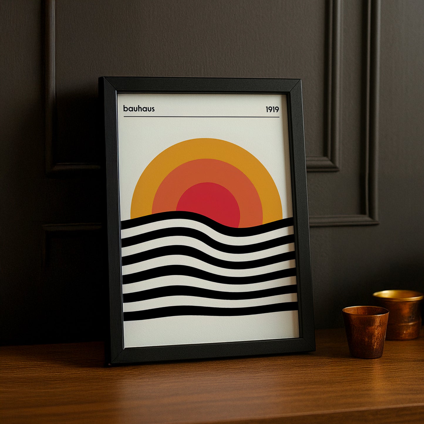 Cadre photo Bauhaus 1919