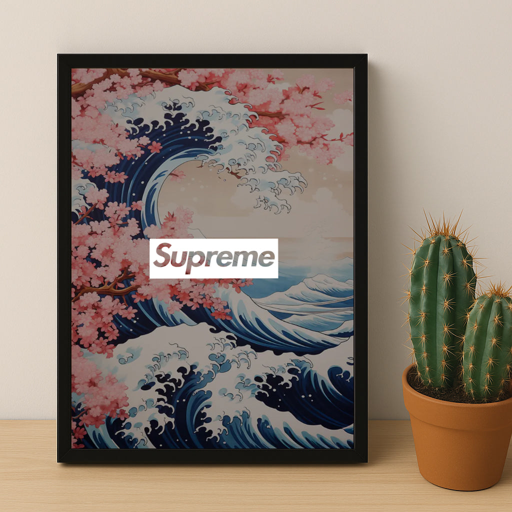 Cadre photo Supreme - Japan Wave