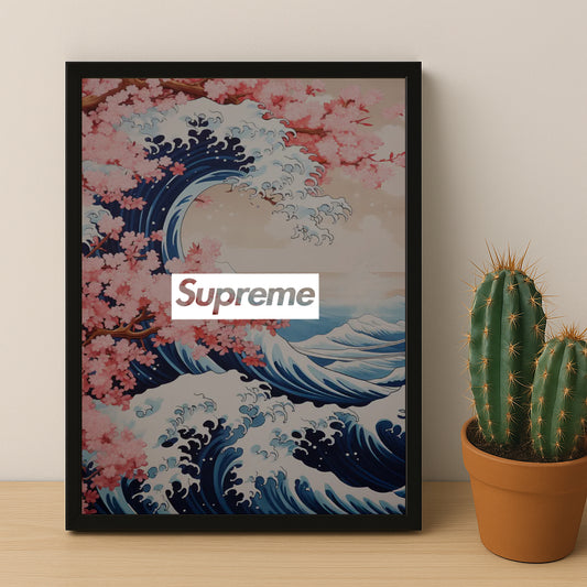 Cadre photo Supreme - Japan Wave