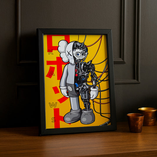 Cadre photo Kaws Robot
