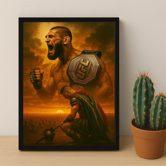 Poster UFC - Khamzat Chimaev Champion